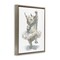 Stupell Industries Ballet Rhino Tutu Floating Frame, design by Ziwei Li